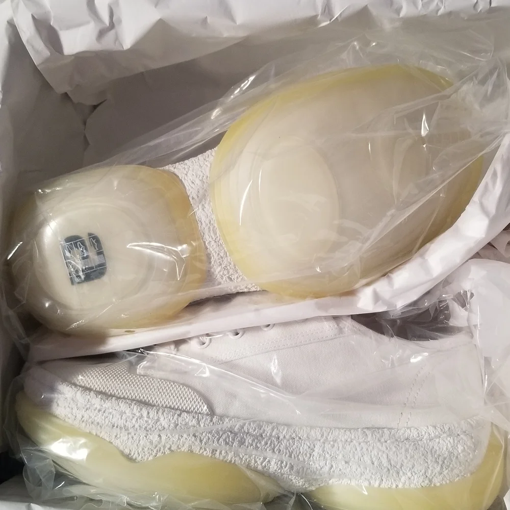 Alexander Wang White Canvas Sneakers - Picture 8 of 12